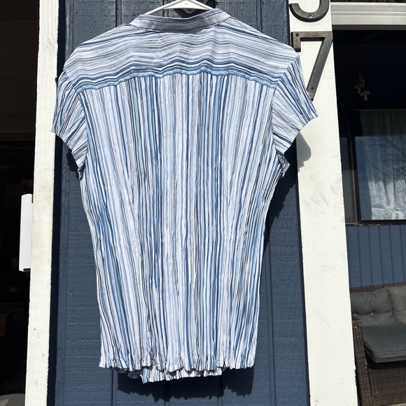 Striped Button-Up Shirt - Picture 2 of 2